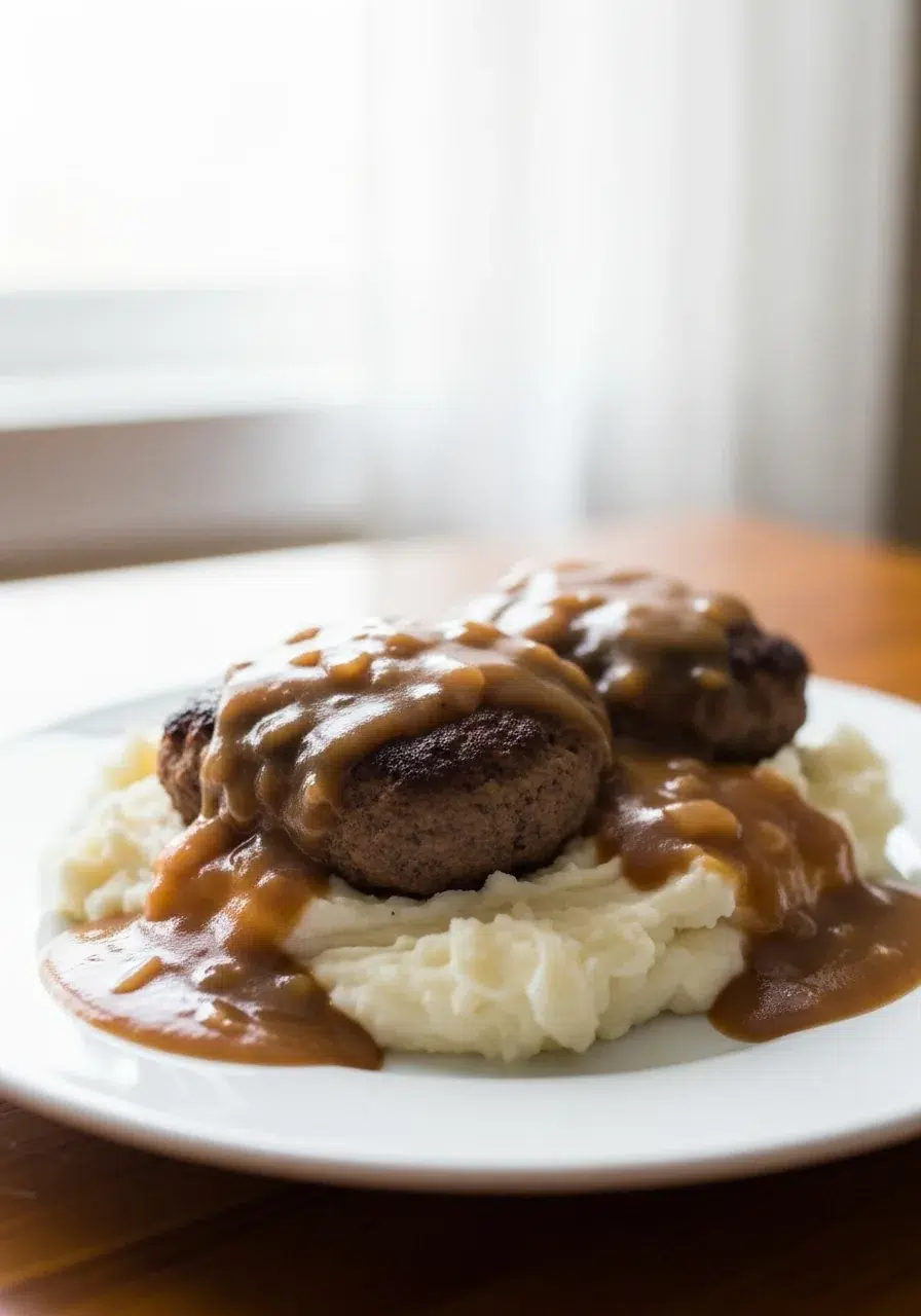 Slow Cooker Salisbury Steak: Easy Recipe