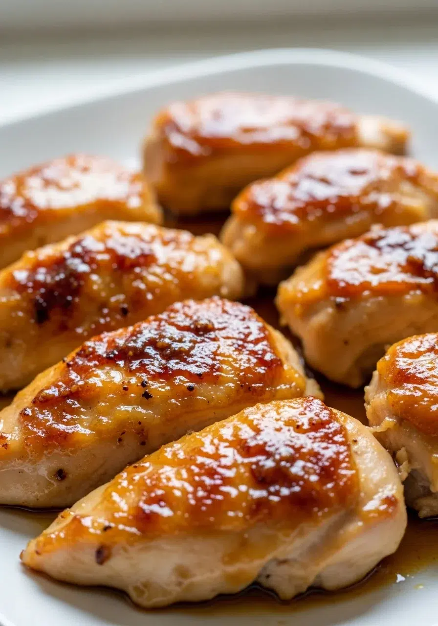 Honey Mustard Chicken Recipe: Easy & Juicy - cooking process