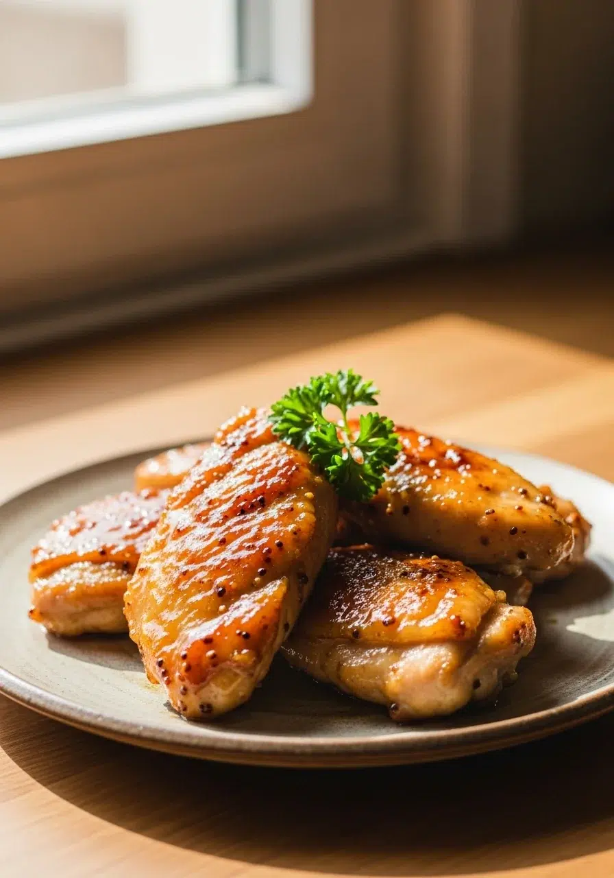 Honey Mustard Chicken Recipe: Easy & Juicy - final dish