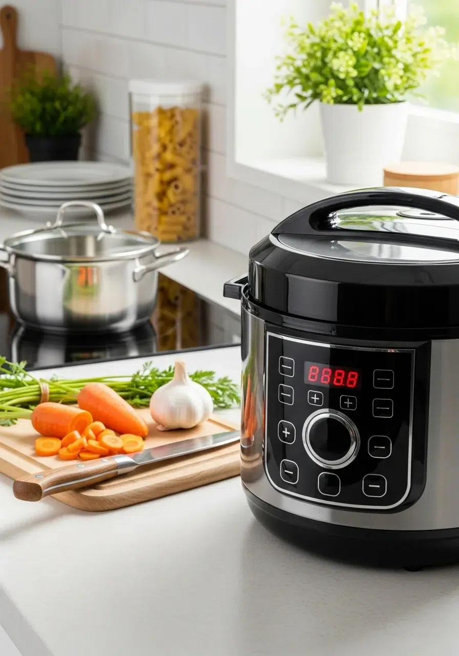 Slow Cooker Stuffed Bell Peppers Recipe - cooking process