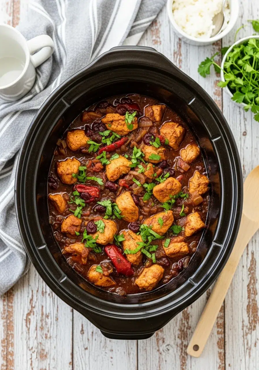Crock Pot Chicken: A Must-Try Recipe - cooking process