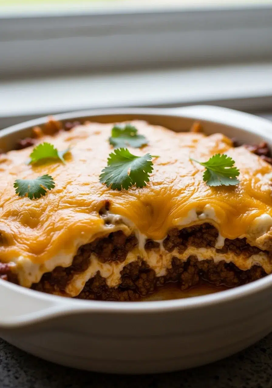 Crockpot Taco Casserole: Quick & Tasty Meal