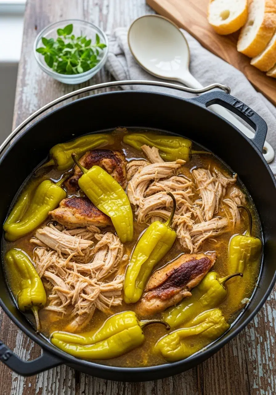 Mississippi Chicken: Easy Recipe - final dish