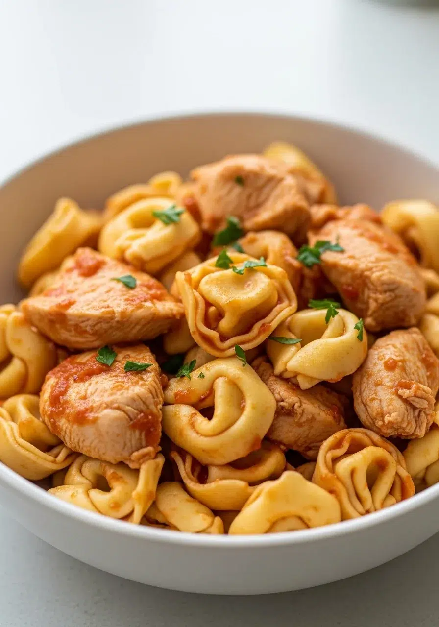 Crockpot Chicken Tortellini: Easy Comfort Food