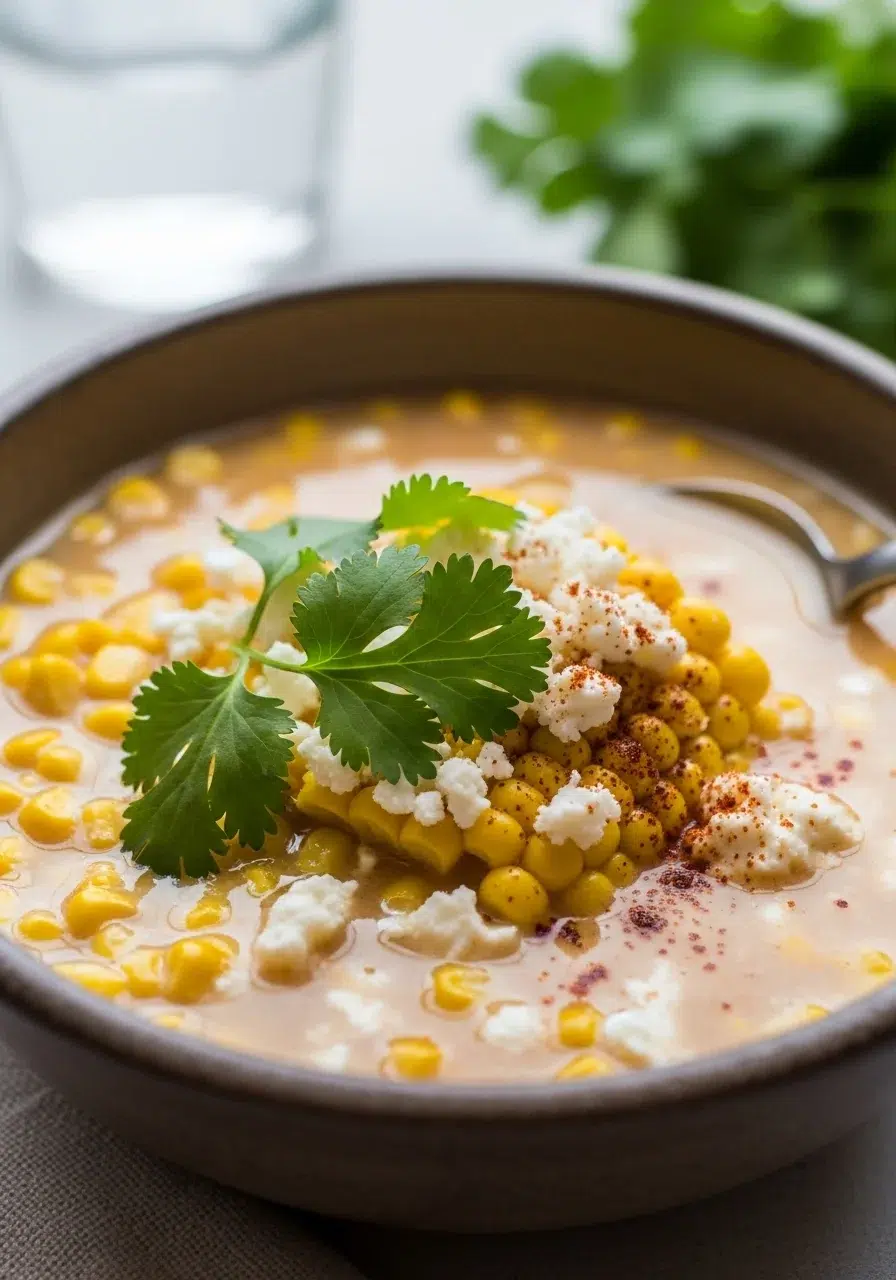 Mexican Street Corn Soup: Crockpot Recipe