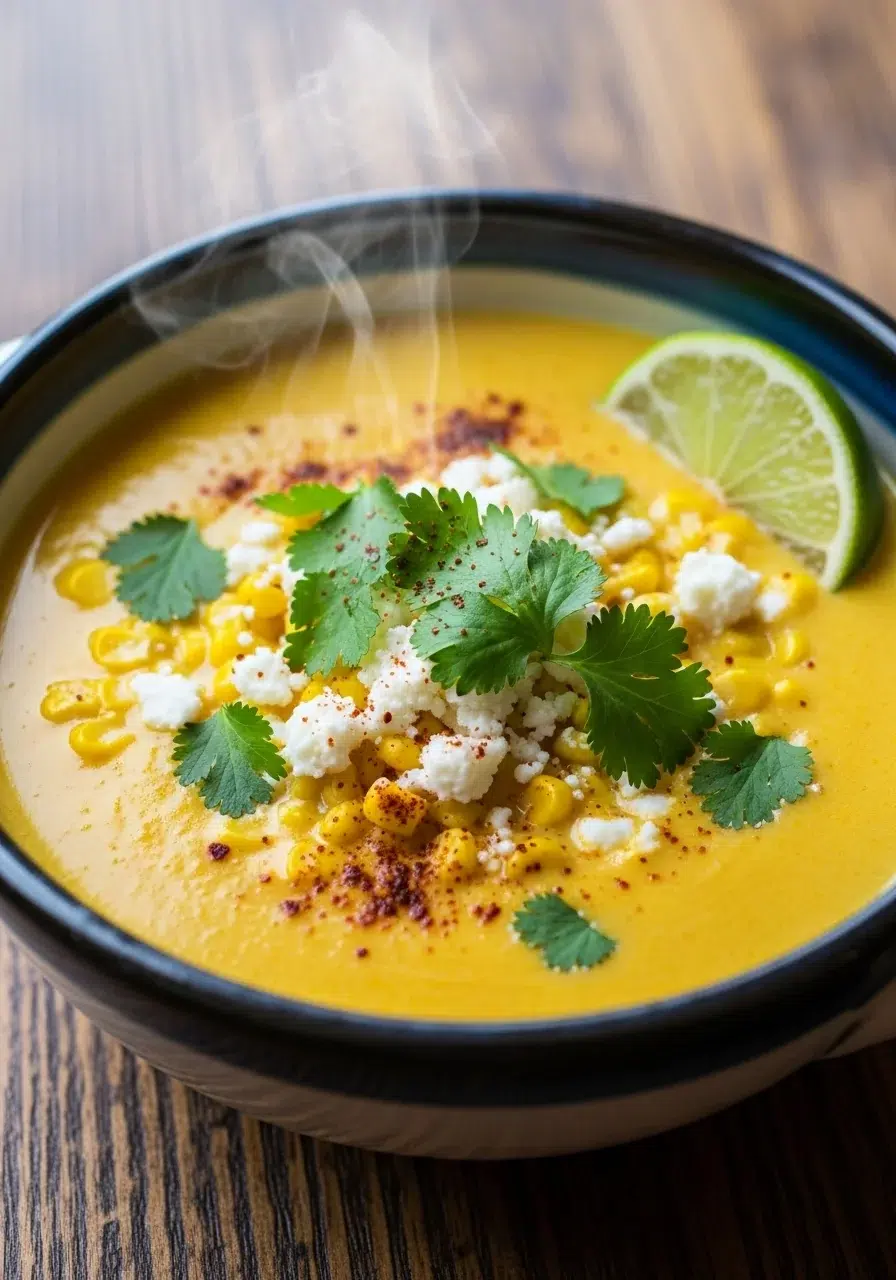 Mexican Street Corn Soup: Crockpot Recipe
