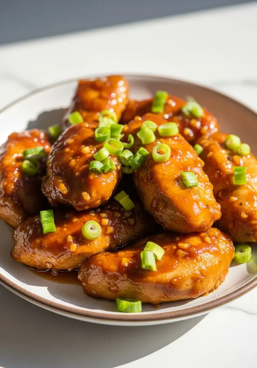 Slow Cooker Honey Garlic Chicken Recipe