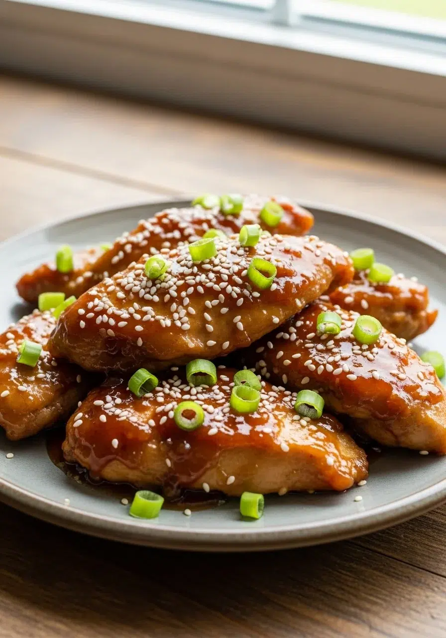 Slow Cooker Honey Garlic Chicken Recipe