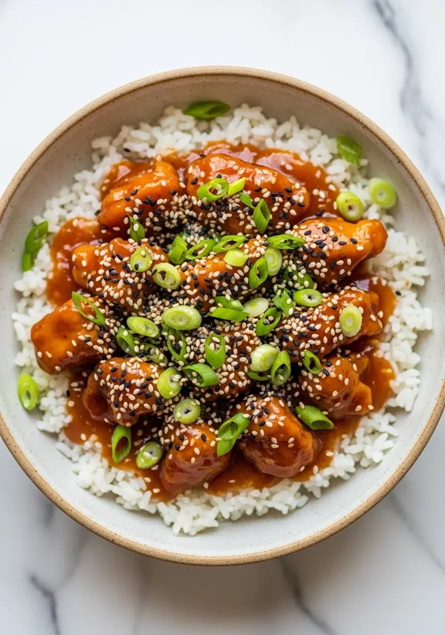 Slow Cooker Honey Garlic Chicken Recipe - cooking process