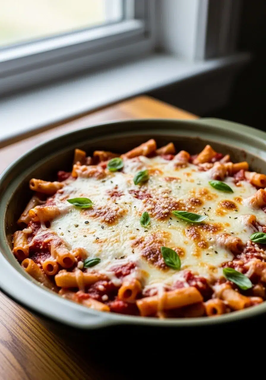 Savory Slow Cooker Baked Ziti: Easy Recipe