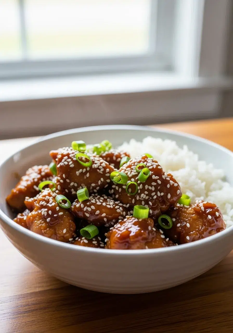 Easy Crockpot General Tso's Chicken Recipe