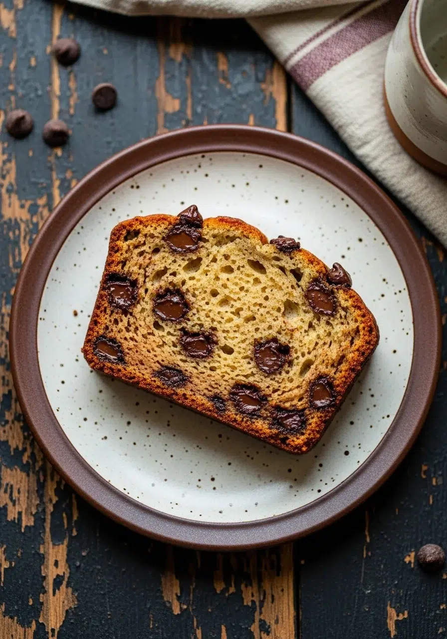 Chocolate Chip Banana Bread: Easy Recipe - final dish