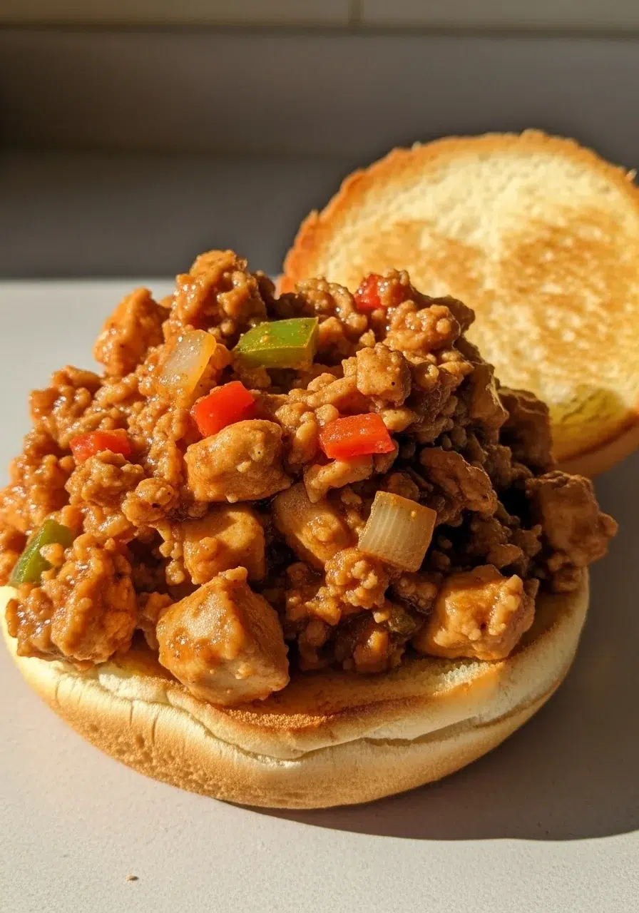 Cajun Chicken Sloppy Joes: Easy Recipe