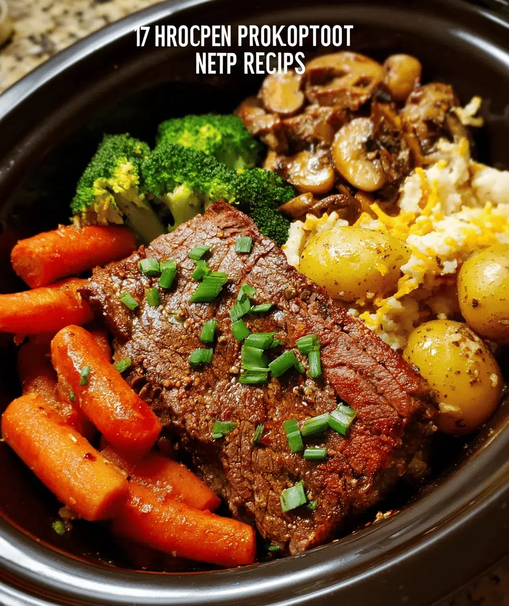 High Protein Crockpot Recipes: Easy Meals - cooking process