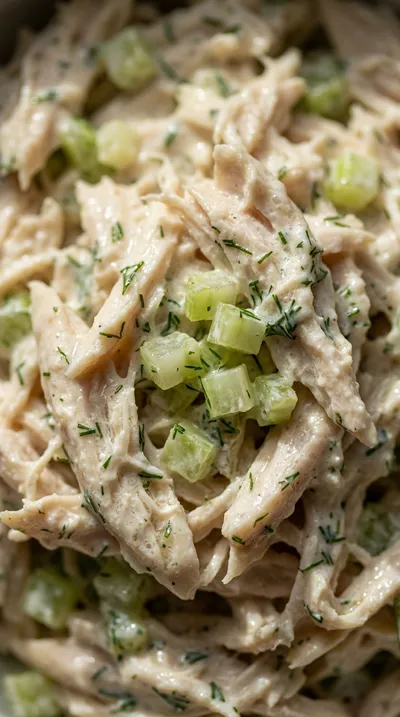 The Best Creamy Chicken Salad Sandwich - ingredients preparation