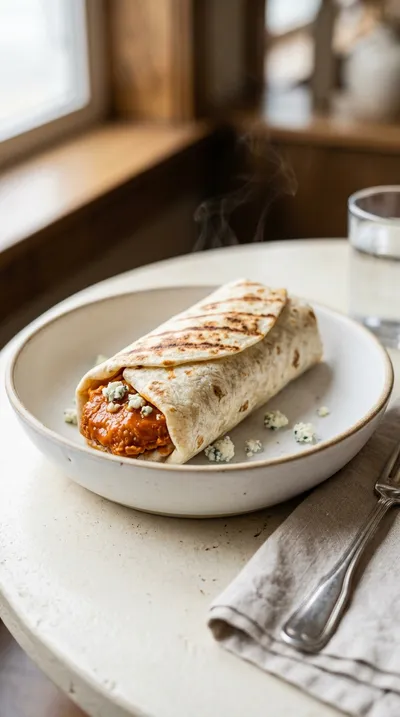 Crispy Buffalo Chicken Wrap