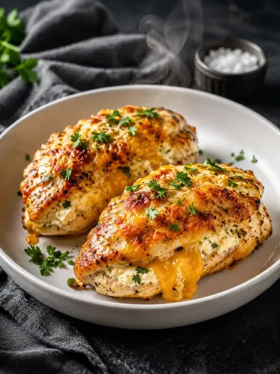 Baked Crack Chicken Breasts