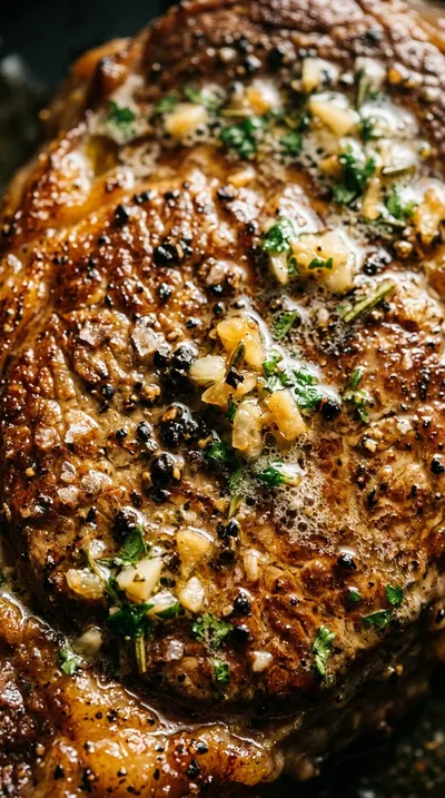Crispy Skillet Chicken Thighs With Garlic Butter - ingredients preparation
