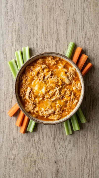 Best Franks Buffalo Chicken Dip - cooking process