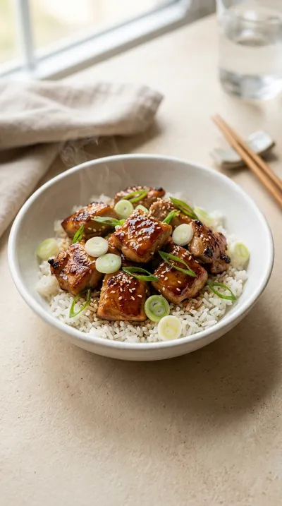 Homemade Chicken Teriyaki Bowls