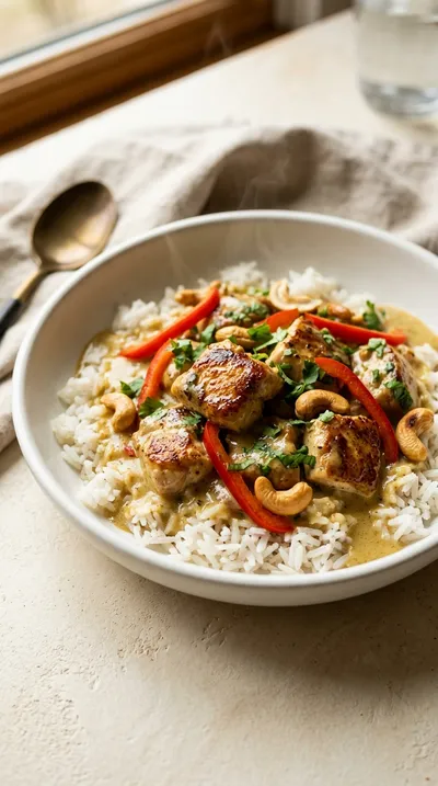 Coconut Chicken Curry – Ready in 30 Minutes