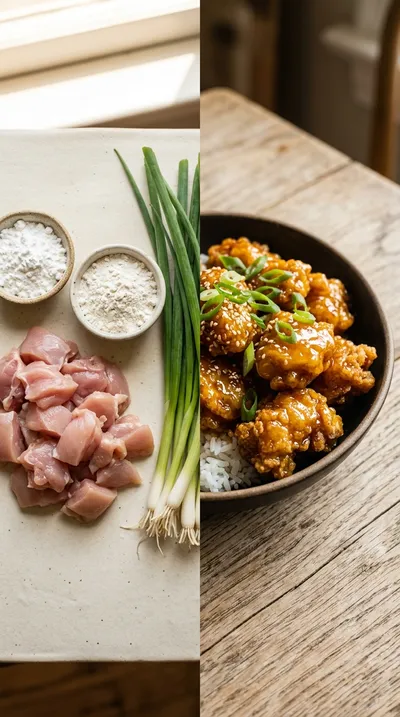 Panda Express Orange Chicken Copycat - ready to serve