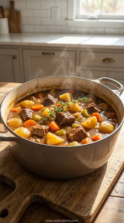 One-Pot Autumn Beef Stew: Cozy Fall Dinner Recipe