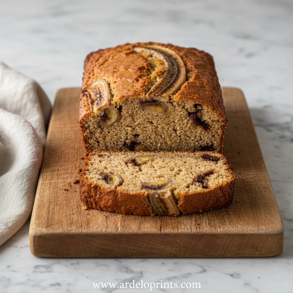 High Protein Banana Bread Recipe - feature image