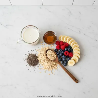 Basic Overnight Oats Recipe - cooking process