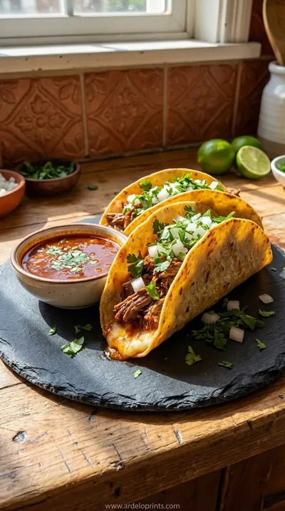 Crock Pot Birria Tacos Recipe: Easy & Delicious