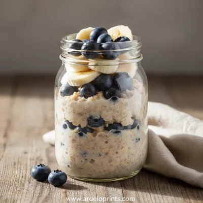 Blueberry Overnight Oats