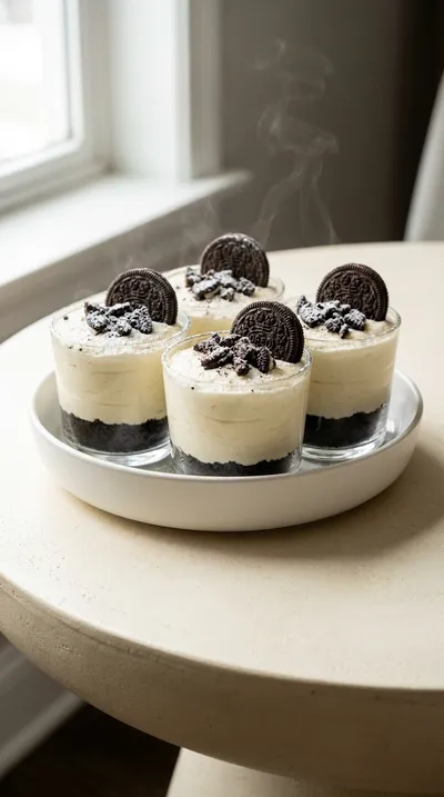 Oreo No-Bake Cheesecake Cups