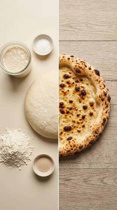 Simple Freezer-Friendly Sourdough Pizza Dough Recipe - ready to serve