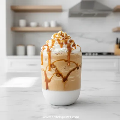 Caramel Ribbon Crunch Frappuccino Recipe