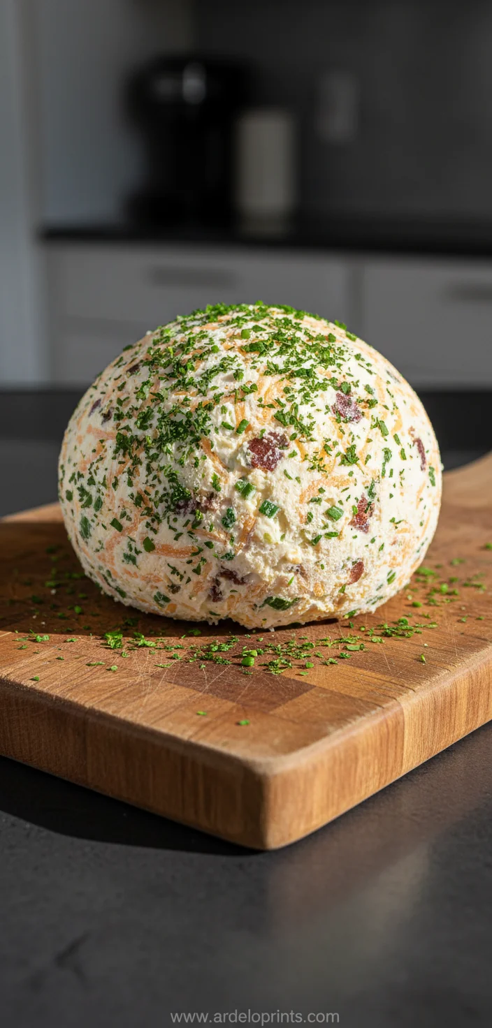 Cheddar Ranch Cheeseball - feature image