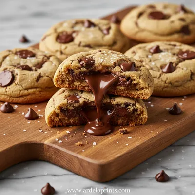 Chocolate Chip Cookies – Ultra Thick Bakery Style