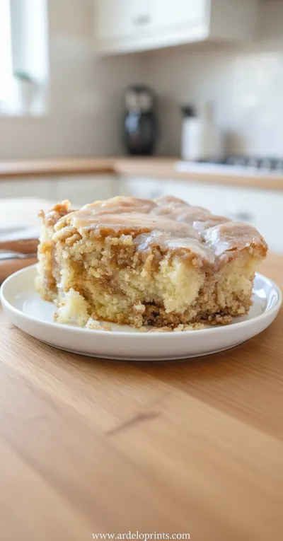 Cinnamon Roll Cake Recipe