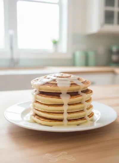 Cinnamon Roll Pancakes – Fluffy Breakfast Delight