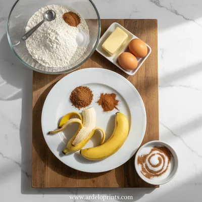 Cinnamon Swirl Banana Bread Recipe - cooking process