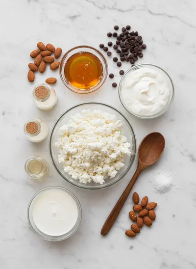 Cottage Cheese Protein Ice Cream - cooking process
