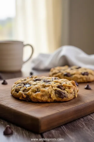 Cowboy Cottage Cheese Chocolate Chip Cookies