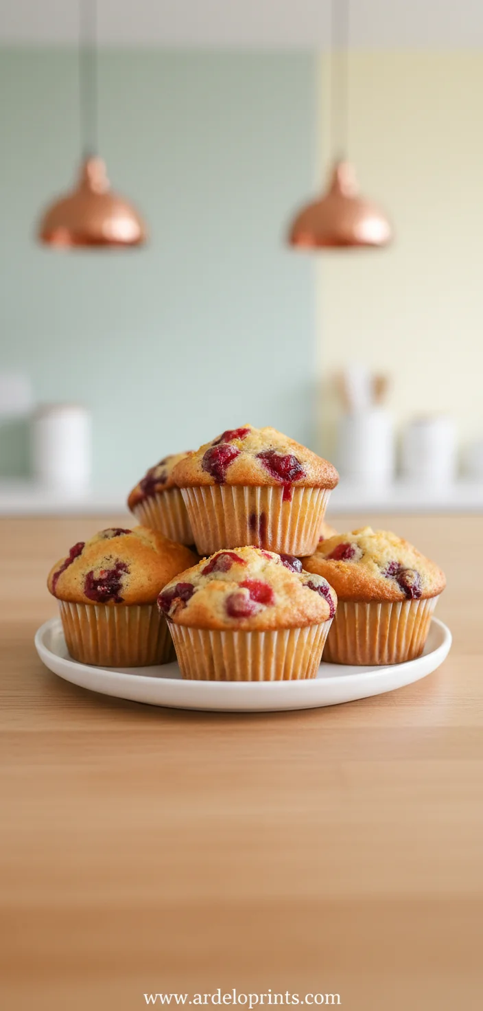 Cranberry Orange Muffins – Moist Citrus Treat - feature image