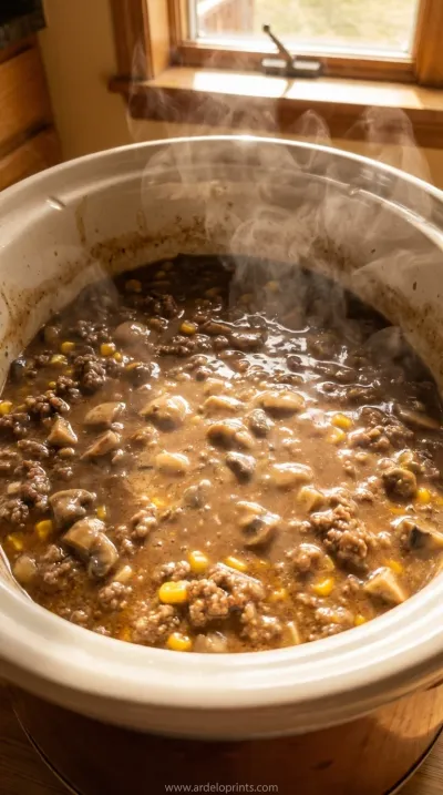 Crock Pot Shepherd's Pie: Easy Dinner - cooking process