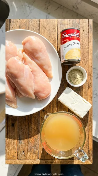 Crockpot Angel Chicken: Heavenly Dinner Recipe - ingredients preparation