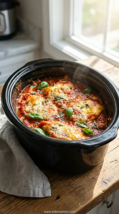 Crockpot Chicken Parmesan Recipe
