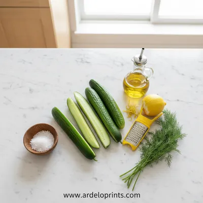 Cucumber Snack: Refreshing Crunchy Bite - cooking process