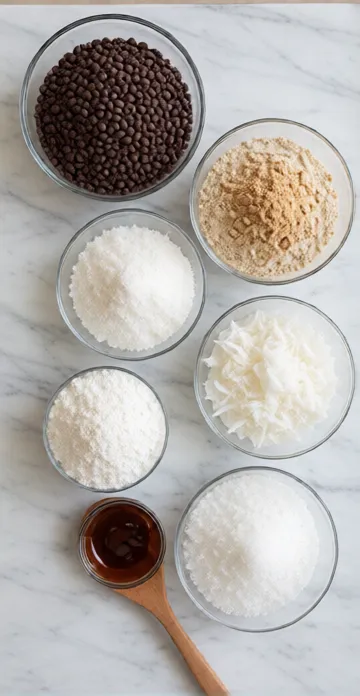 Dark Chocolate Protein Balls - No Bake Low Carb - cooking process