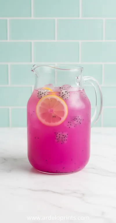 Dragonfruit Lemonade