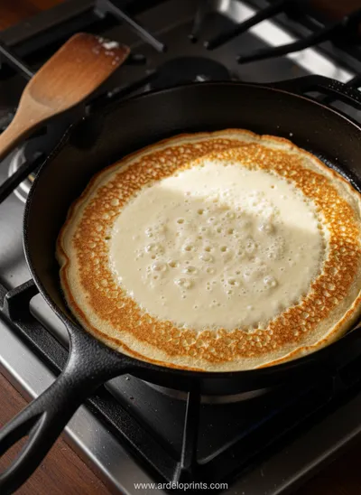 Easy Pancake Recipe For A Delicious Breakfast - ingredients preparation