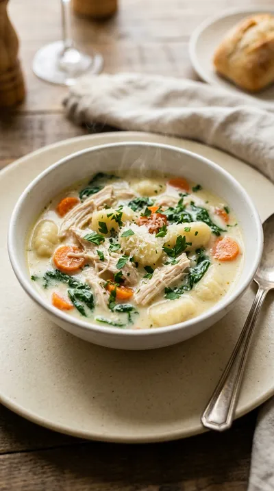 Olive Garden Chicken Gnocchi Soup Copycat